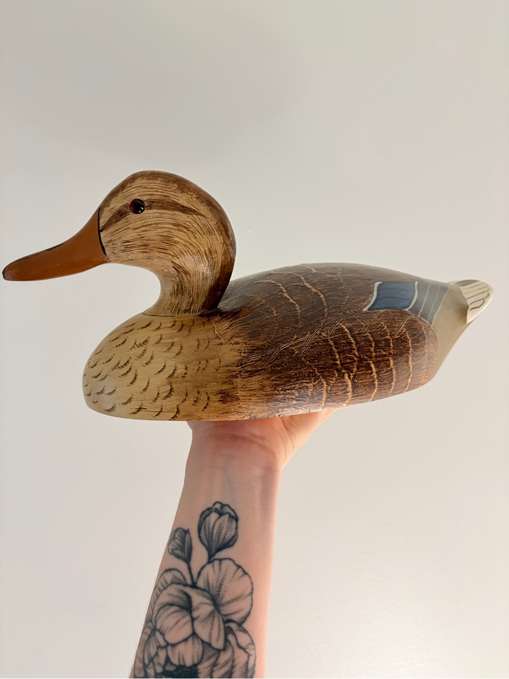 Handcrafted Wildfowler Decoys Mallard Duck decoy hand painted wood- Home Accents - Picture 6 of 11